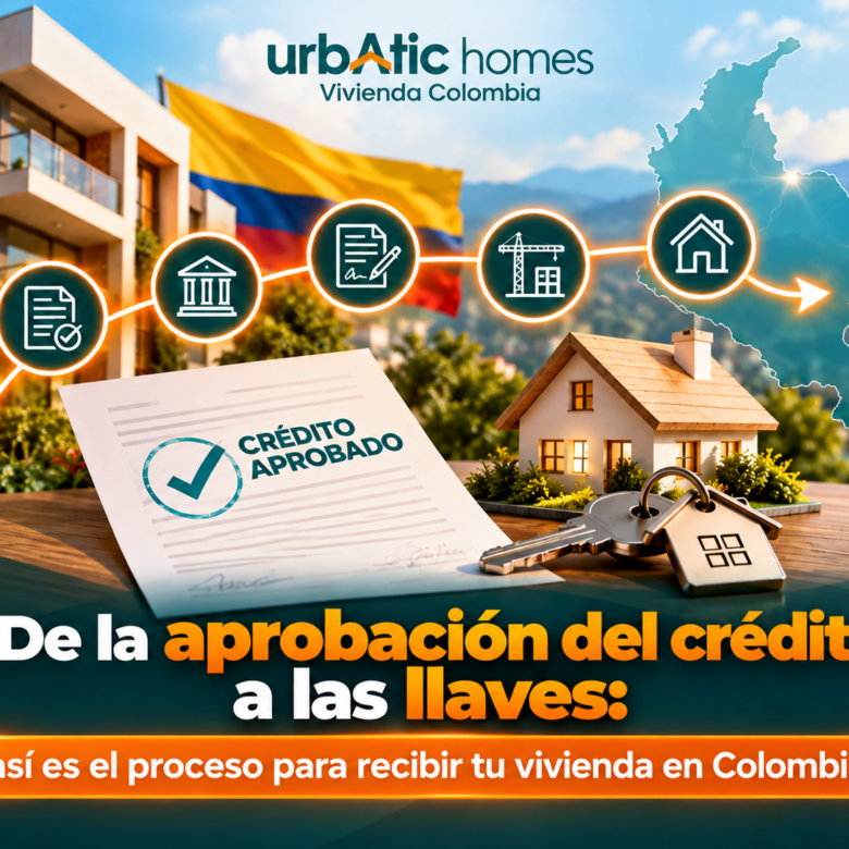 De la aprobación del crédito a las llaves: así es el proceso para recibir tu vivienda en Colombia